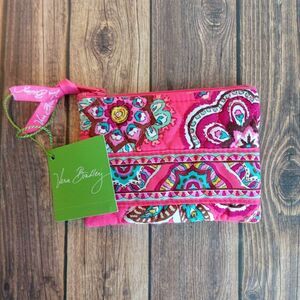 Vera Bradley "Call Me Coral" Coin Purse NWT